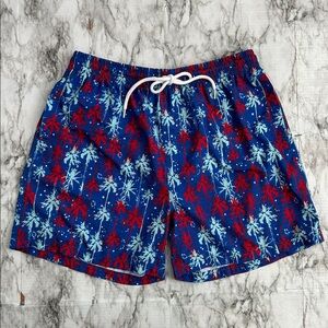 Southern Proper | men’s size XL Swim Trunks 4th of July palm trees July 4th